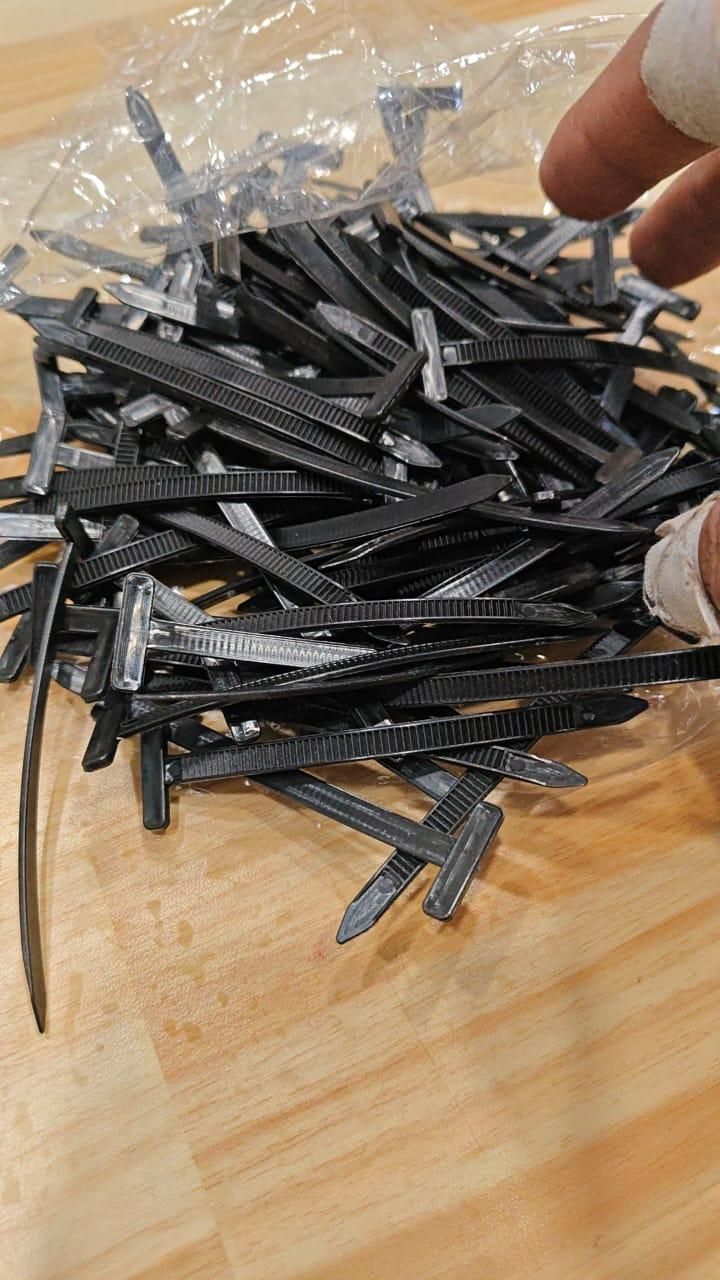 Zip String Wire Lock - Nylon Cable Tie (Pack of 20Pcs)